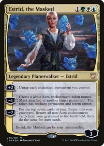 Estrid, the Masked 40 LP Foil Commander 2018 MTG EN - Picture 1 of 1
