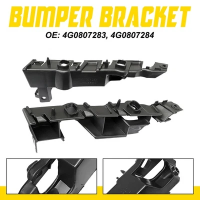 2X Retenedor de parachoques negro 2X delantero izquierdo y derecho para Audi S6 A6 Quattro EPY 2012-18 Foto 1 de 4