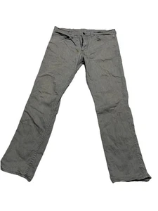 Levis 511 Jeans Herren 36x34 passt 36x32 grau Denim gerades Bein American - Bild 1 von 13