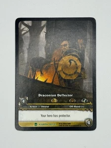 Arte extendido deflector draconiano Azeroth de World of Warcraft TCG - Imagen 1 de 1