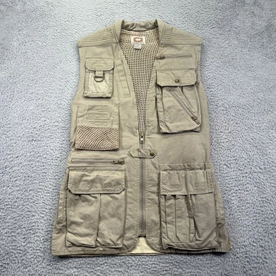 Chaleco de Pesca Banana Republic De Colección Mujer Pequeño Etiqueta Safari Retro Años 90 Y2K Exterior Foto 1 de 4