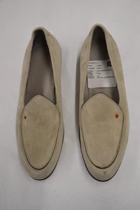 NWOB KITON Mens Calfskin Loafers Shoes Beige sz uk 9 us 10 eu 43 - Picture 1 of 4