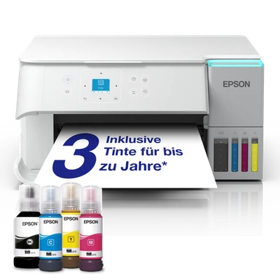 Epson Drucker EcoTank ET-2956 3-in-1 A4-Multifunktionsdrucker - Wi-Fi & AirPrint - Bild 1 von 4