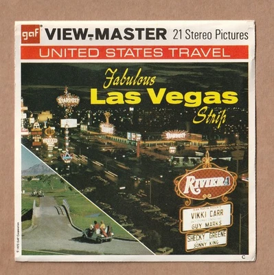 Complete set of vintage View-Master reels Fabulous Las Vegas Strip, Nevada 1973 - Image 1 of 2