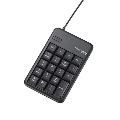 Elecom numeric keypad wired membrane M size 10 million times and high dura [38d] - Image 1 of 3