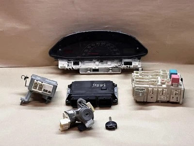 06-2010 TOYOTA YARIS MK2 1.0 GASOLINA AUTOMÁTICO MOTOR 1KR ECU KIT SET 89661-52C72 Foto 1 de 4