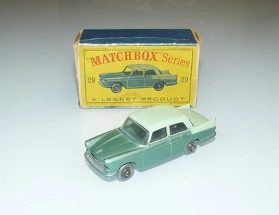 Matchbox Moko Lesney- Austin A55 Cambridge, 29b, SPW, Very Good Boxed - Image 1 of 4