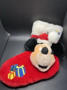 Disney A Christmas To Remember 3D Mickey Mouse Strumpf - Bild 1 von 6