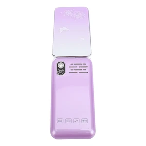 (EU Plug)2G Flip Unlocked Phone Double SIM Double Standby 2.4 Inch Color Screen - Picture 1 of 12
