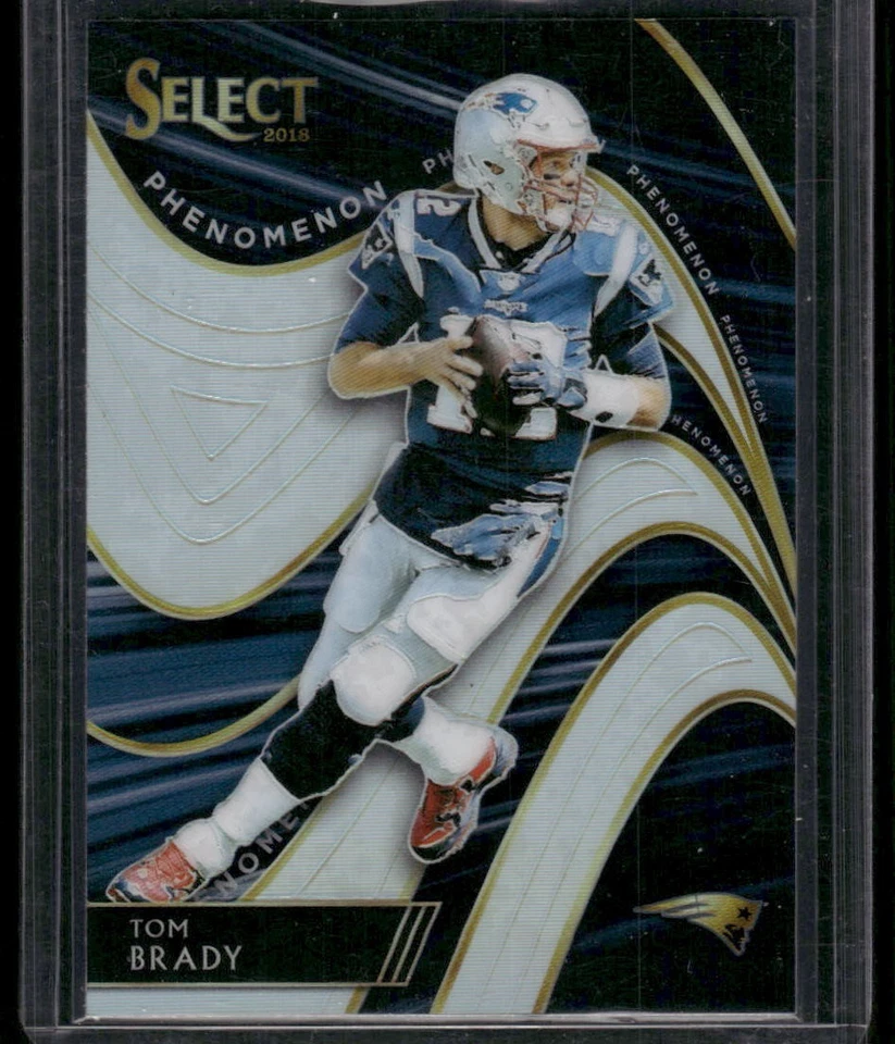 TOM BRADY 2018 Panini Select Phenomenon Silver Prizm #PH-2 New England Patriots - Image 1 of 2