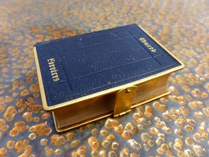 Antikes gebundenes Gottesdienstbuch aus Leder & Messing Orginal gekauft in Chester - Bild 1 von 10