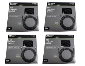 3-PACK Commercial Electric 15 ft. HDMI Cable-Black - Afbeelding 1 van 2