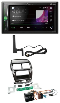 Pioneer MP3 DAB AUX 2DIN Bluetooth Autoradio für Citroen C4 Mitsubishi ASX Peuge - Bild 1 von 4