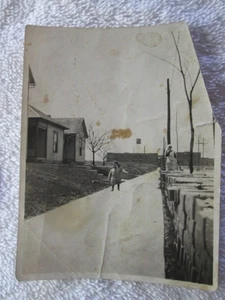 Fotografia antica Paolo, circa 18 mesi stava scappando - Foto 1 di 3