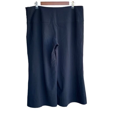 Pantalones culottes Bisou Bisou by Michele Bohbot para mujer negros de pierna ancha talla 14 Foto 1 de 4