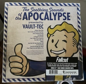 Fallout The Soothing Sounds Of The Apocalypse Limited Blue Smoke Vinyl SHIPS NOW - Picture 1 of 3