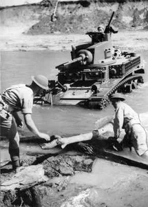 WW2  Photo Australian M3 Stuart Tank Australia WWII World War Two ANZAC  - Picture 1 of 1