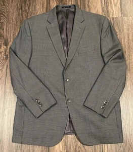 Cremieux Collection Blazer 2 Button Jacket Loro Piana 44R Gray Denverwood - Picture 1 of 12