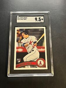 2011 Topps Update #US175 Mike Trout Rookie RC SGC 9.5