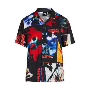 Friday The 13th Mens size M 38-40 Graphic Print Shirt COLOR BLACK NEW - Picture 1 of 5