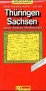 Thuringen/Sachsen Sheet 7 (GeoCenter Euro Map)New.End Stock! - Bild 1 von 1