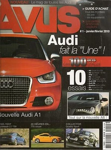 AVUS 1 AUDI A1 TTS COUPE R8 V12 COUPE A5 SPORTBACK 2.7 TDI S8 200 TURBO QUATTRO - Imagen 1 de 3