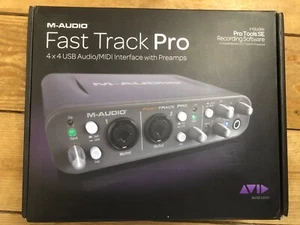 M-Audio Fast Track Pro 4x4 Mobile USB Audio/MIDI Interface with Preamps - Picture 1 of 7