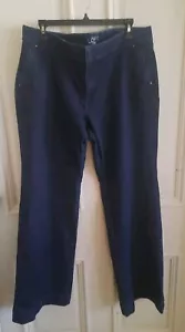 Ann Taylor Loft Denim Size 12 Wide Leg Jeans - Picture 1 of 11