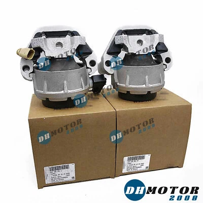 OEM L&R Side Engine Mounts 4G0199381 For Audi A6 A7 Quattro 2.0T 3.0T - Image 1 of 4