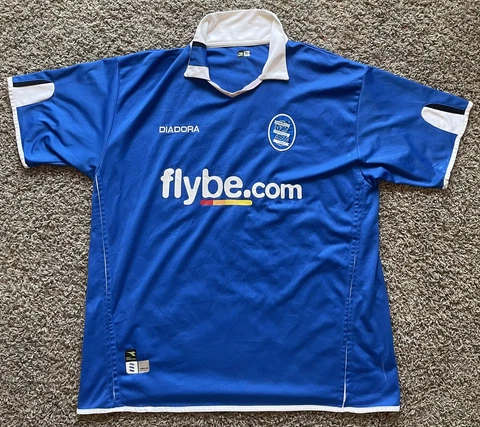 Birmingham City 2004-05 Home Jersey - Diadora - Size Extra Large (XL) Cover
