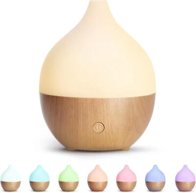 Diffuser Luftbefeuchter Aroma Vernebler LED Ultraschall Humidifier Duftöl Licht - Bild 1 von 4