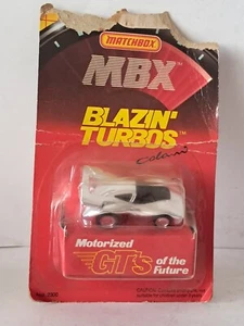 1980 Matchbox MBX Blazin' Turbos Motorized GT's Damaged Torn Package READ - Picture 1 of 6