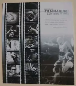 American Film Making Behind the Scenes 2002 37 cent stamps sheet of 10 MNH - Picture 1 of 2