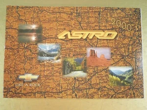 2000 CHEVROLET ASTRO OWNERS MANUAL NEW - Picture 1 of 3