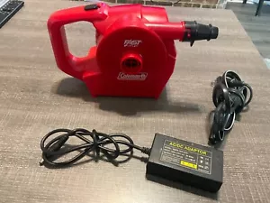 Coleman Electric Pump for Air Mattress QuickPump 120 Volt Fast Inflate / Deflate - Picture 1 of 5