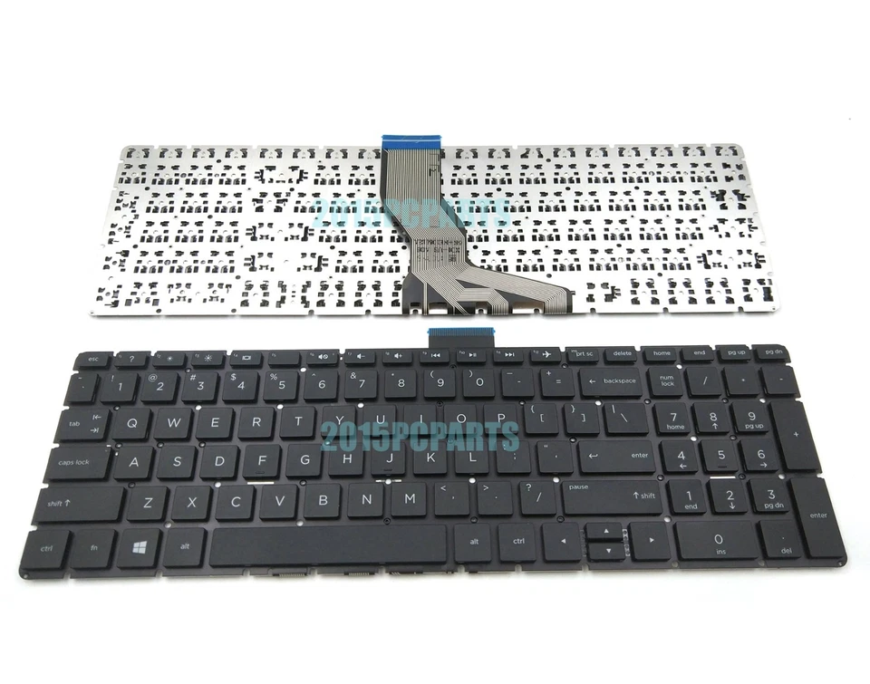 New HP 15-BS014CY 15-BS015CY 15-BS015DX 15-BS016CY 15-BS016DX Keyboard US Black - Image 1 of 1