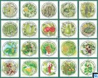 Sri Lanka Stamps 2023, Fruits, Vegetables, Round, ODD Shape, MNH