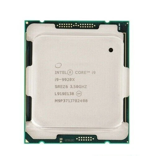 Intel Core i9-9920X SREZ6 3.50GHz 12-Cores 19MB LGA-2066 CPU Processor - Image 1 of 1