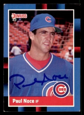 1988 Donruss Baseball #315 Paul Noce Signed Autograph (no COA) *e1 - Image 1 of 2
