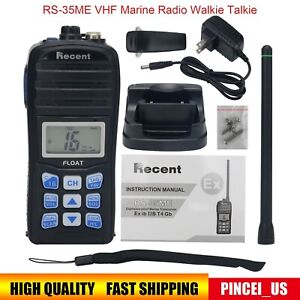 RS-35ME Walkie Talkie 5W VHF Marine Radio Handheld Transceiver Explosion-proof