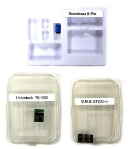 UHLENBROK/SOUNDTRAXX/DMG "MULTI" MASSSTAB KONVOLUT 3 VERSCHIEDENE DECODER - Bild 1 von 4