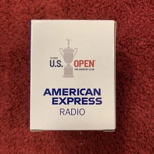 2022 US Open SGA American Express Radio - Golf Souvenir The Country Club - Picture 1 of 2