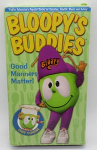 BLOOPY'S BUDDIES: GOOD MANNERS MATTER VHS VIDEO, BLOOPYCISE, CHEF CUISINE - Foto 1 di 3