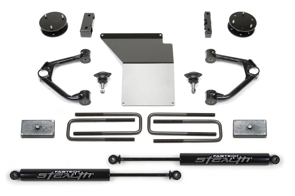 Fabtech K1059M Budget Lift System w/Shock Fits 07-18 Sierra 1500 Silverado 1500 Foto 1 de 1