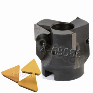 Cortador de cara índice de hombro cuadrado TP16 50-22 + 3 PIEZAS TPKN1603PDSKR inserto de torno - Imagen 1 de 8