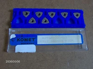 W29 24030 0403, GR: P25M, "KOMET " INSERTABLE DRILL INSERTS, 7 PCS - Picture 1 of 1