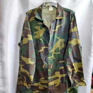 Men's Coveralls Camoflage Zip Front Size 2XLG Regular USA Hunting Deer Camo - Picture 1 of 8