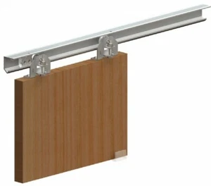 JUPITER Sliding Door Gear. Complete Track and wheels Kit - 30kg/2400mm (1 door) - Picture 1 of 4