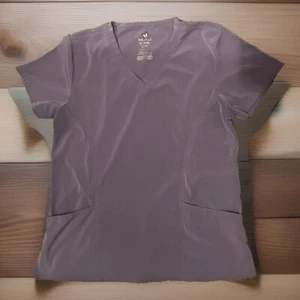 WILLOW BROOK Super Shoes Purple Medical Nurse Uniform Scrub ~Sz Women’s Medium - Picture 1 of 8