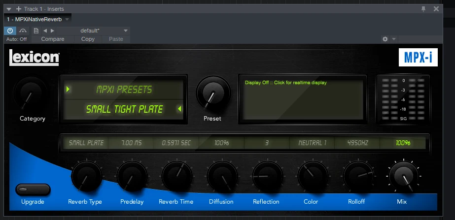 Lexicon MPX-i Reverb (SOFTWARE) e-license (Lite-Version) - Bild 1 von 1